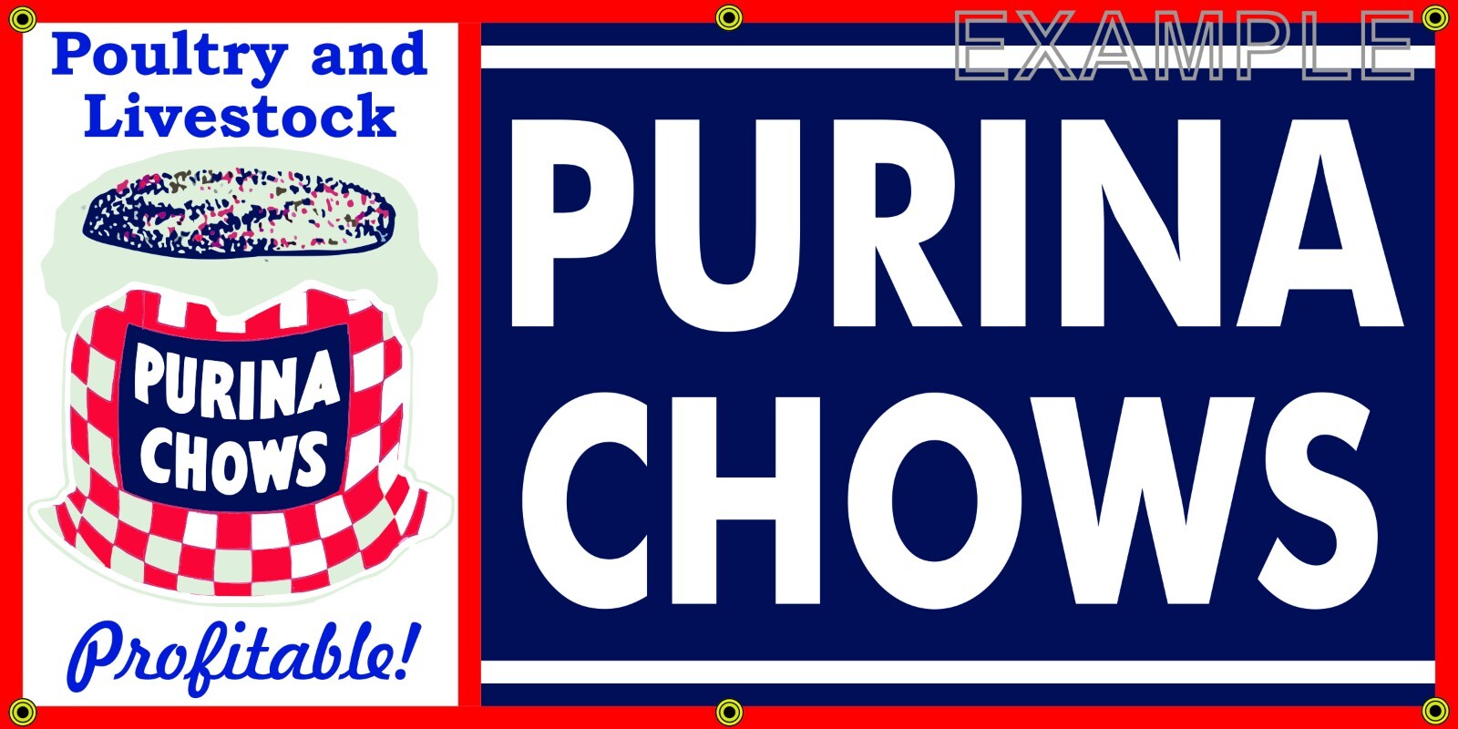 RODEO ARENA GROUP LOT DISCOUNT ON FIVE DESIGNS SIGN REMAKE BANNERS OPTIONS 5H