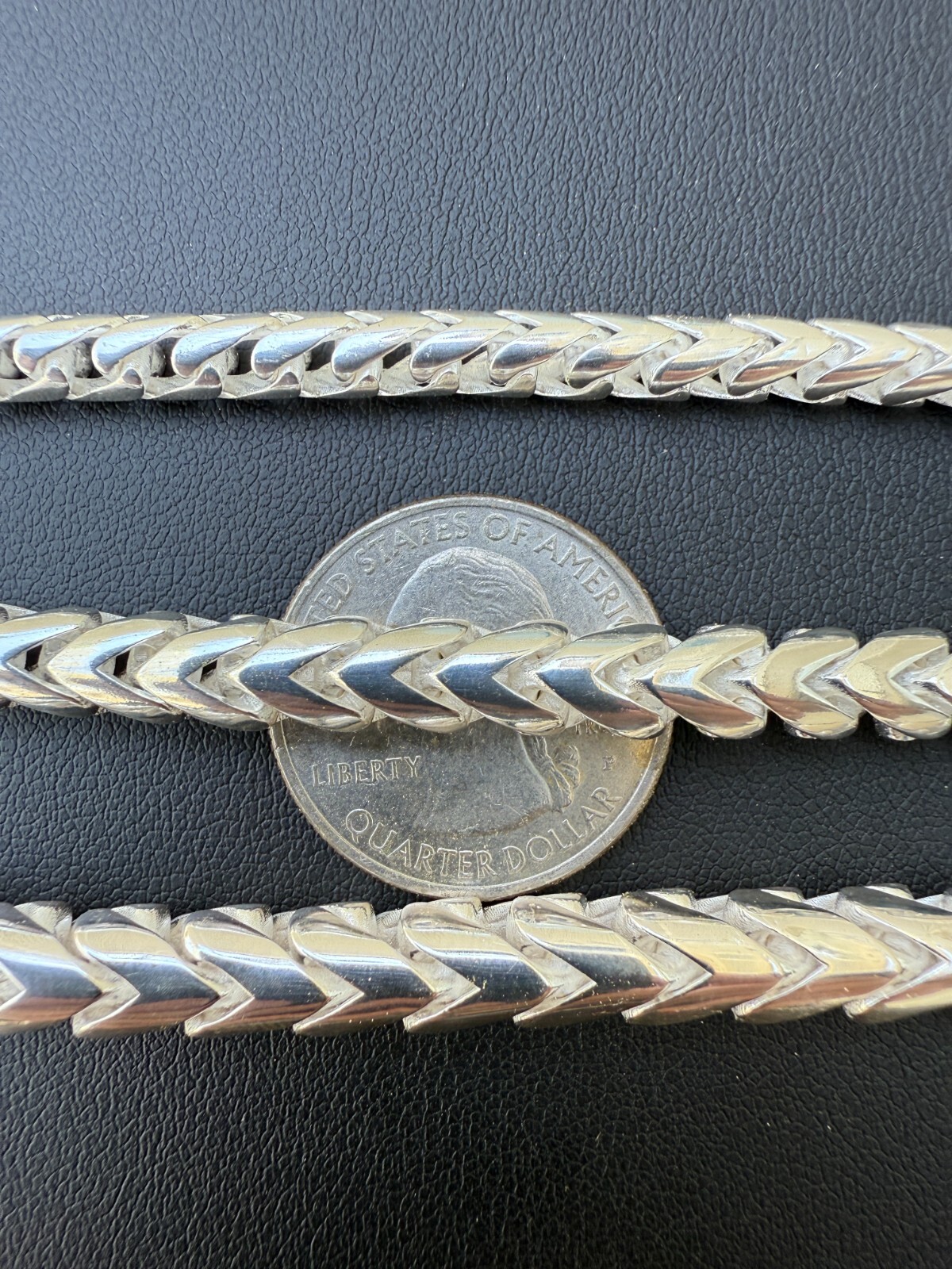 Real 925 Silver Round Franco Chain Or Bracelet 5-7mm Handmade W. Box Clasp