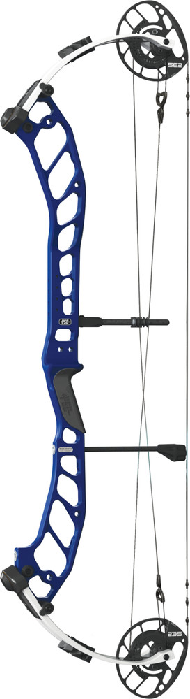 PSE ARCHERY SHOOTDOWN PRO SE2 CAM RH 60# NAVY BLUE