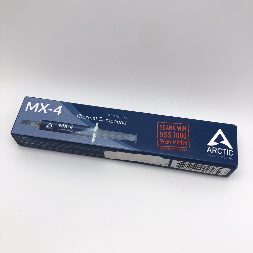 ARCTIC MX-4 4g Premium Performance High Thermal Conductivity Paste CPU GPU PC