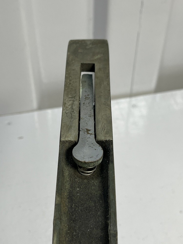 Vintage bronze winch handle 10” long