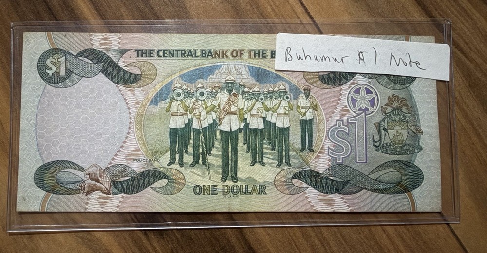 BAHAMAS $1 NOTE