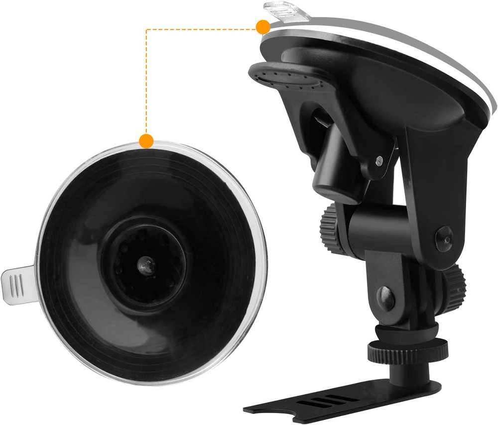 Suction Radar Detector Mount, Windshield & Dashboard Radar Holder Compatible wit