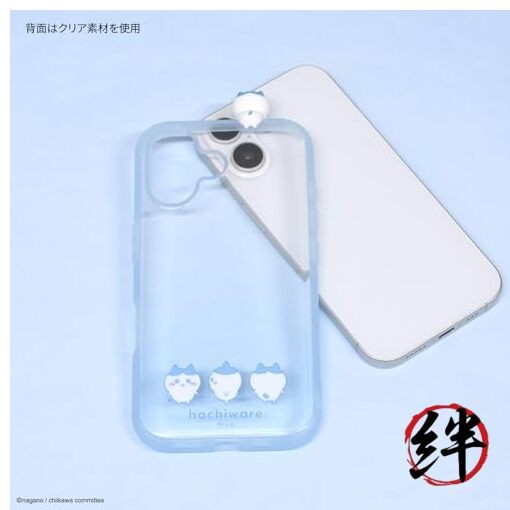 Chiikawa Frame IIIIfit Clear iPhone16 Compatible Case Hachiware CK-59B