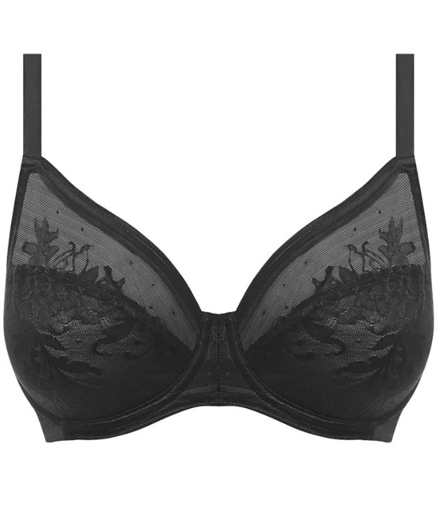 NWT Wacoal Net Effect Underwire Bra 851340 Size 36D Black