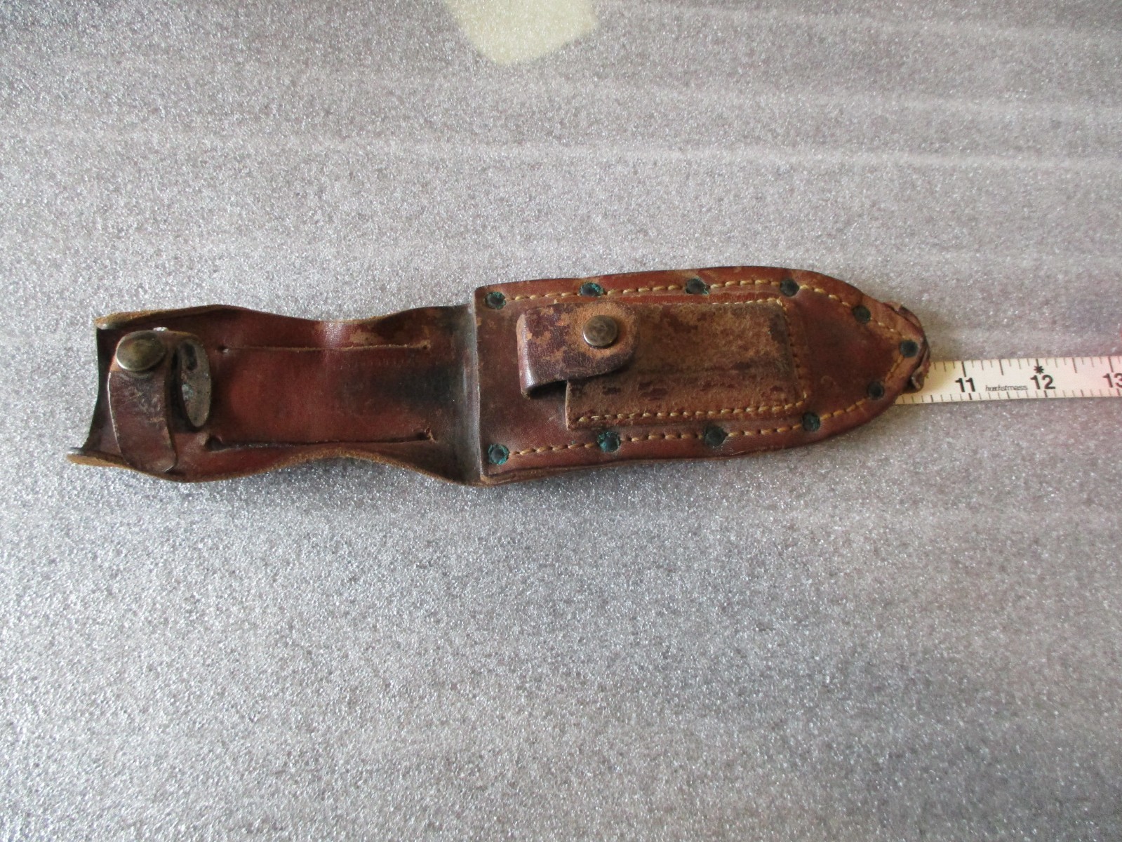 Camillus NY Vietnam Pilot Survival Knife with Sheath & Stone