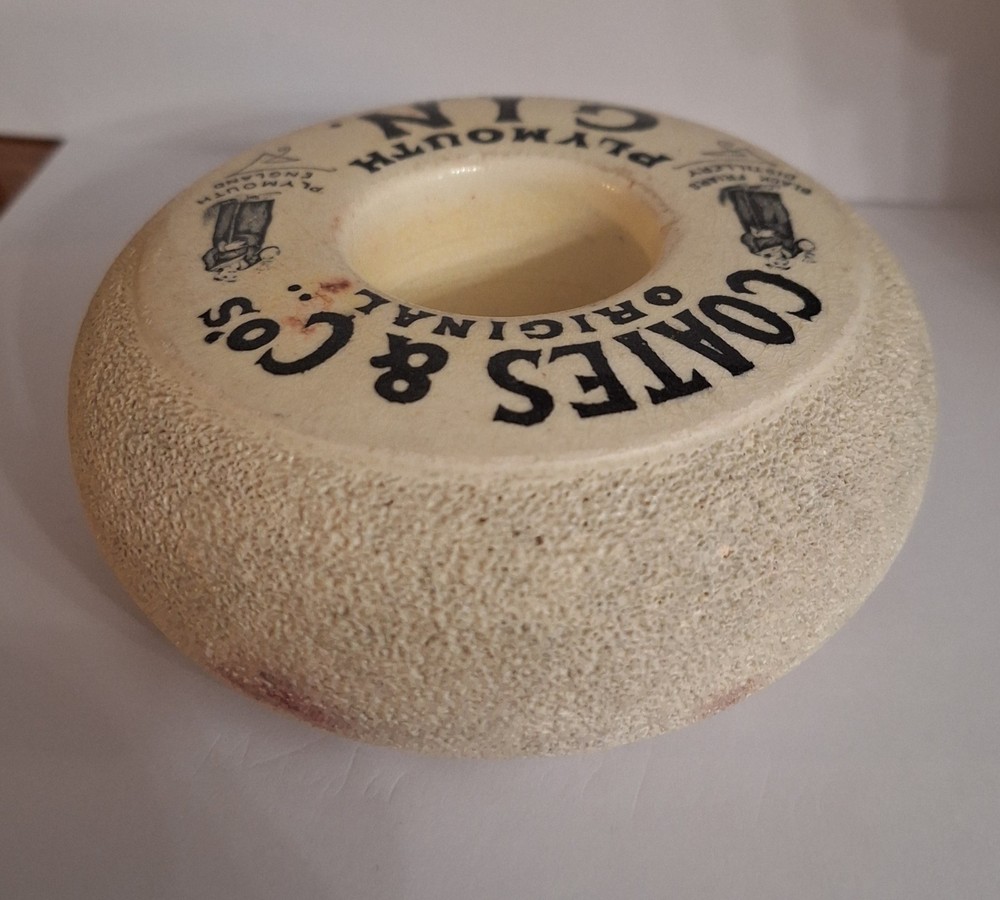 Devon Match Striker, Coates & Co, Plymouth Gin