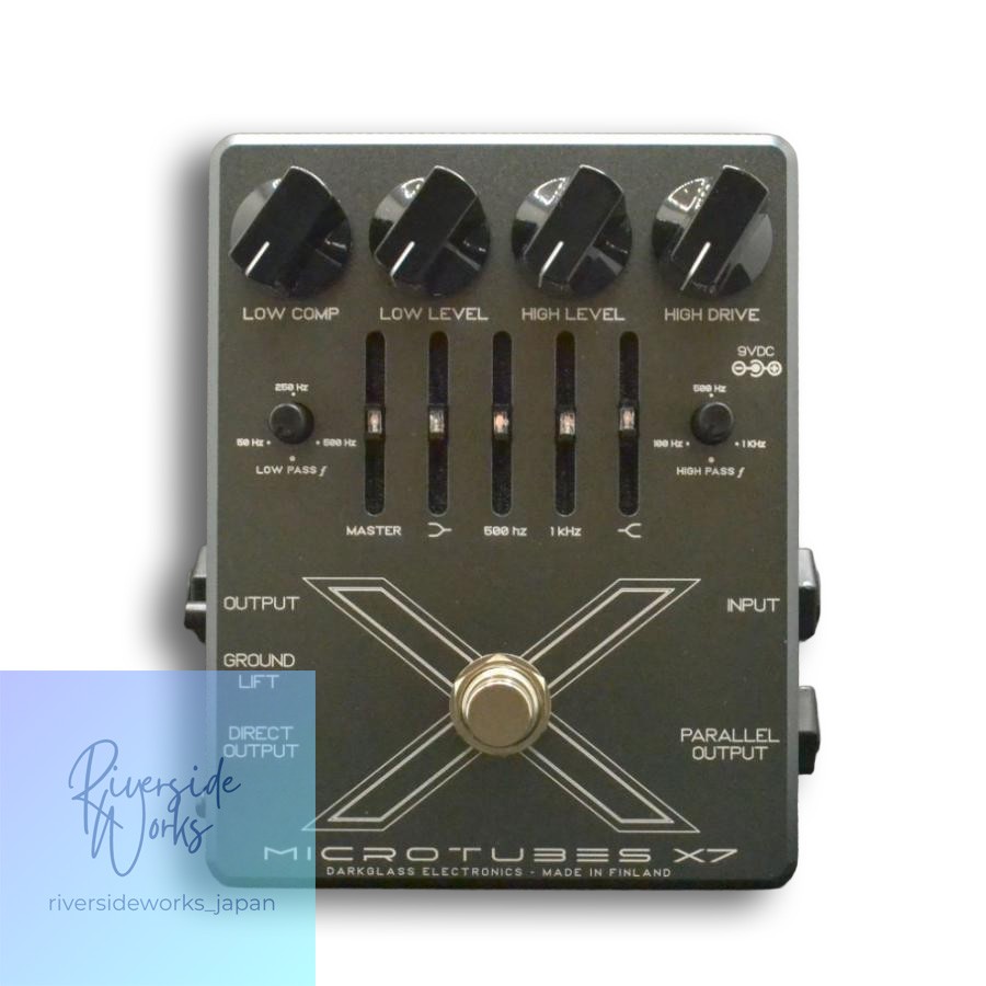 Darkglass Microtubes X7 Compact Bass Distortion Effect Pedal