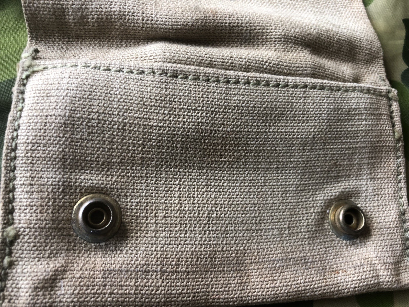 ORIGINAL U.S WWI KHAKI First Aid Pouch by L.C.C. Company Pouch 1917 Date MINT!