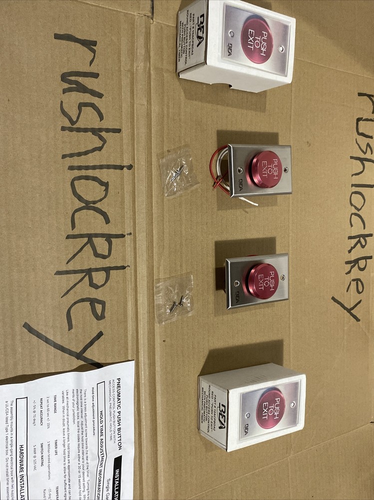 Brand New-Open Box-BEA-10ACPBDA2-Push Button W/pneumatic Timer