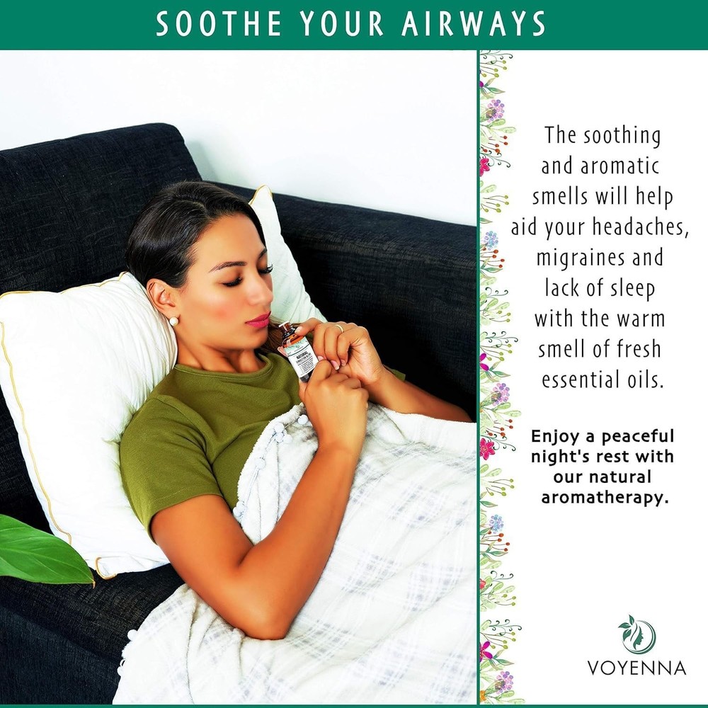 Essential Oil Breathe Blend for Diffuser, Humidifier, Aromatherapy & Rub with...