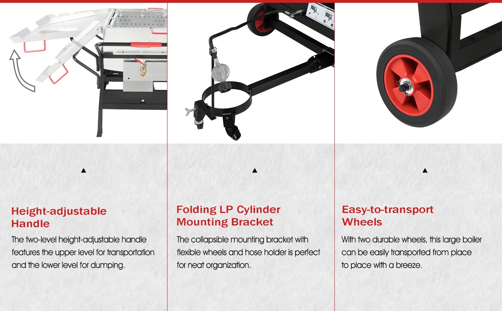 Creole Feast 150 QT Crawfish Boiler Outdoor Stove Propane Gas Seafood Cooker
