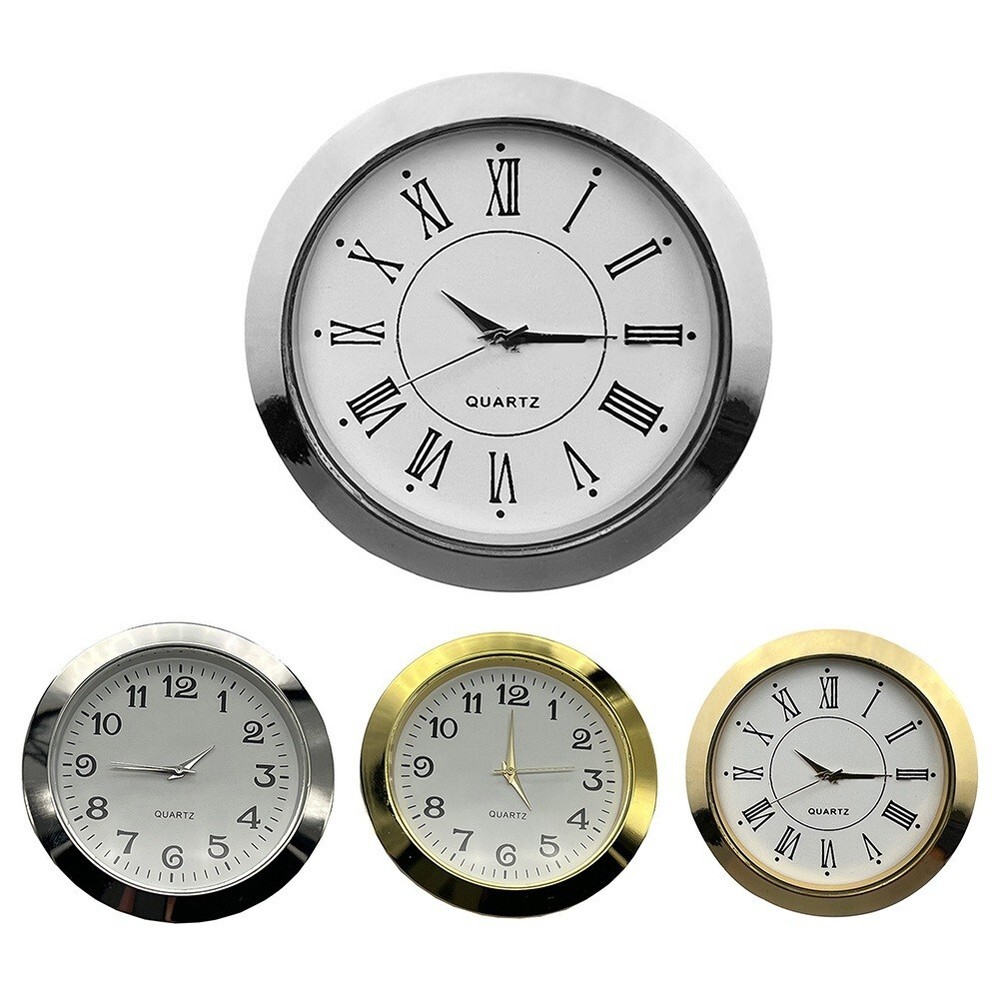 Mini Clock Insert Quartz Movement Round 55mm Round Quartz Clock Insert New