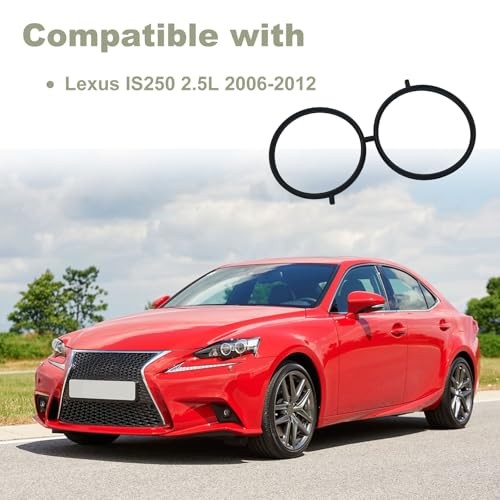 3PCS Intake Plenum Gaskets, Intake Manifold Plenum Gasket Set Compatible with