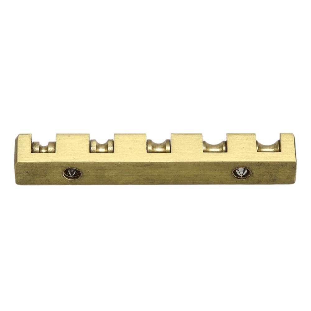 5 String Bass Nut 45mm Split Regulation Adjustable Height Brass Roller Nut