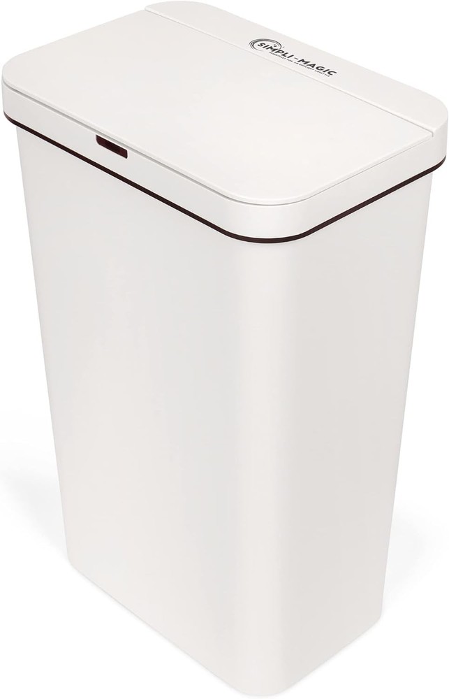 Touchless Trash Can 13 Gallon Motion Sensor Automatic Hands Free Simpli Magic