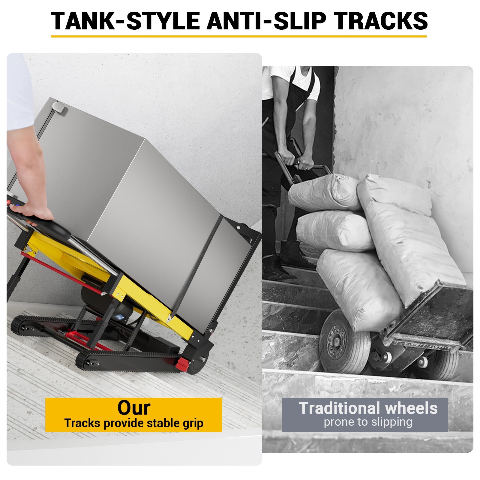 Electric Stair Climbing Hand Trucks Dolly Heavy Duty Stair Climber for Moving