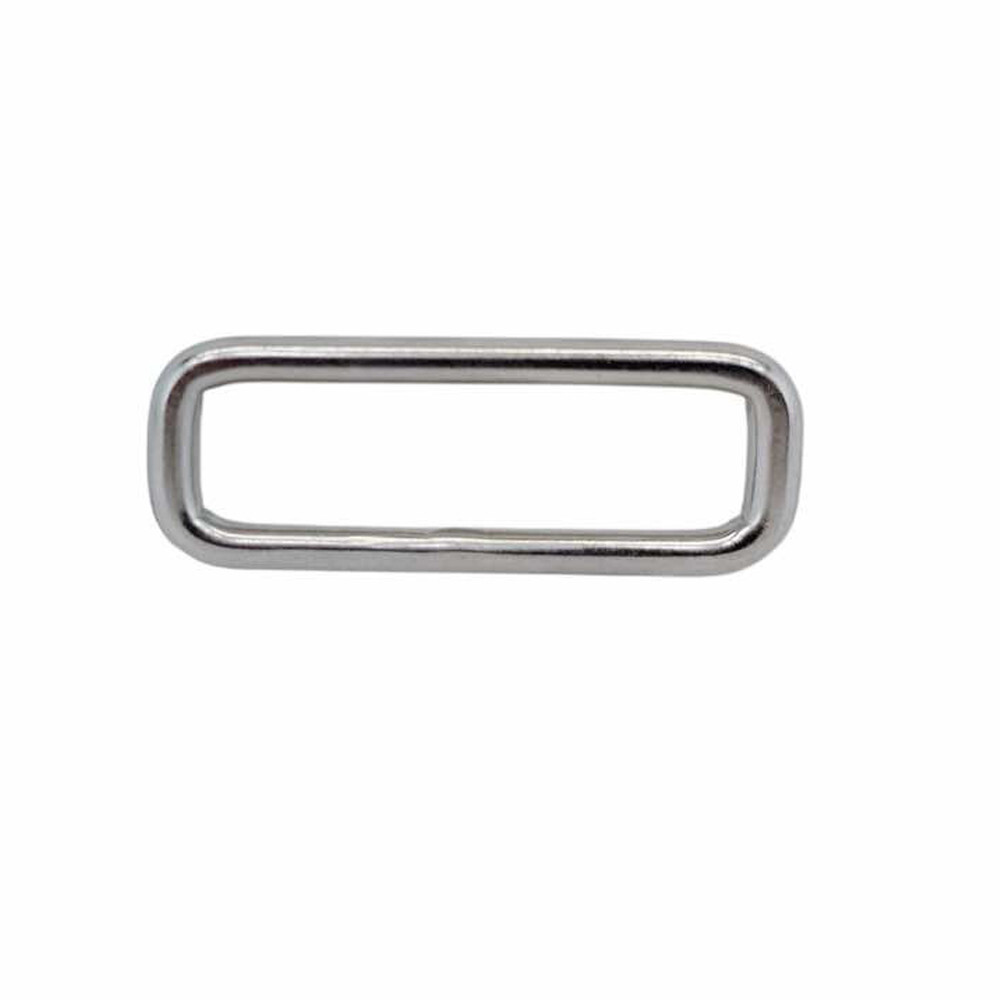 4 Pcs Stainless Steel 304 Mil Spec 3/16" "x 2" Rectangular Ring Rectangle Link