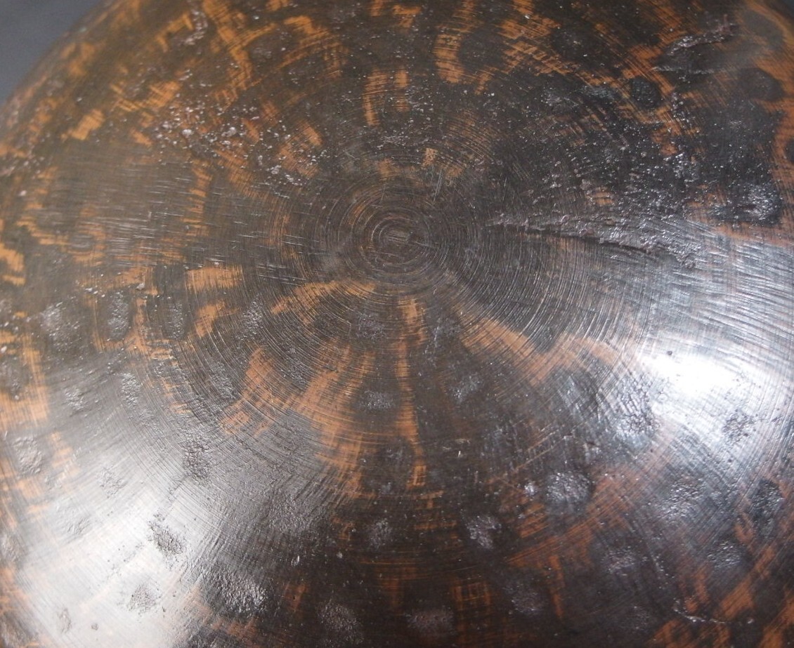 or2575 JAPANESE BUDDHIST SINGING BOWL ORIN GONG 18.1 cm / 7.1 inch Width Used