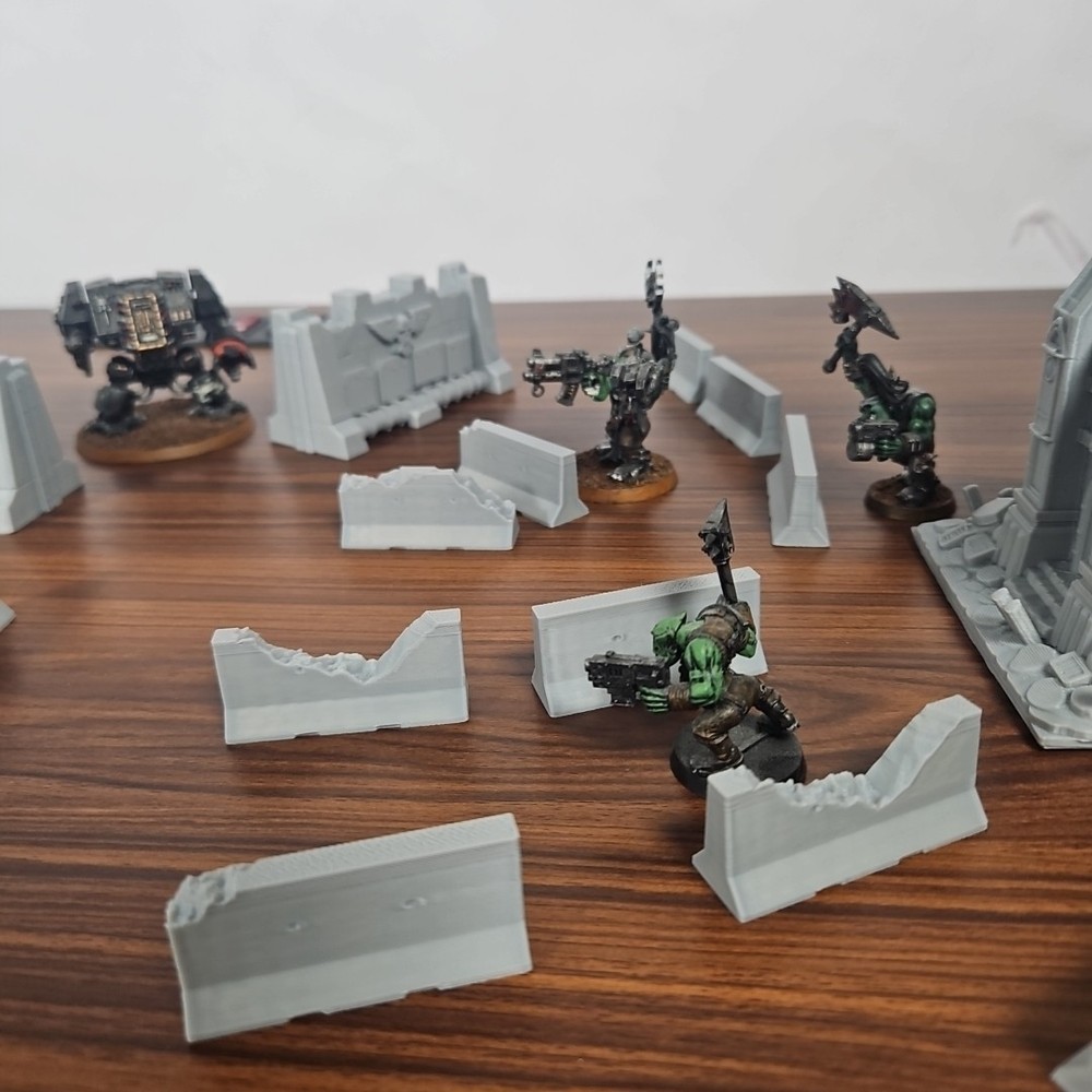 Terrain Scenery Bundle Miniature Gaming 40k Warhammer