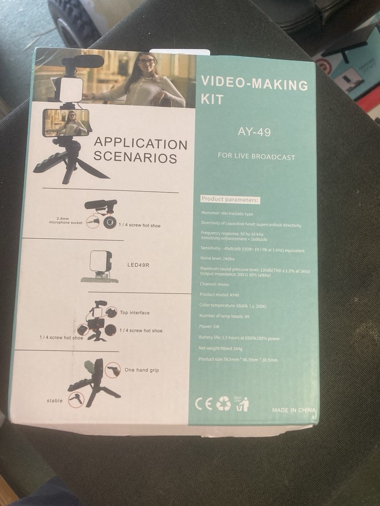 Video Making Kit For Live Broadcast NIB