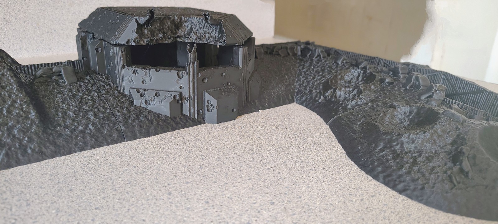 Modular Trench Lot Terrain For Wargames, Trench Crusade Warhammer 40k Compatible