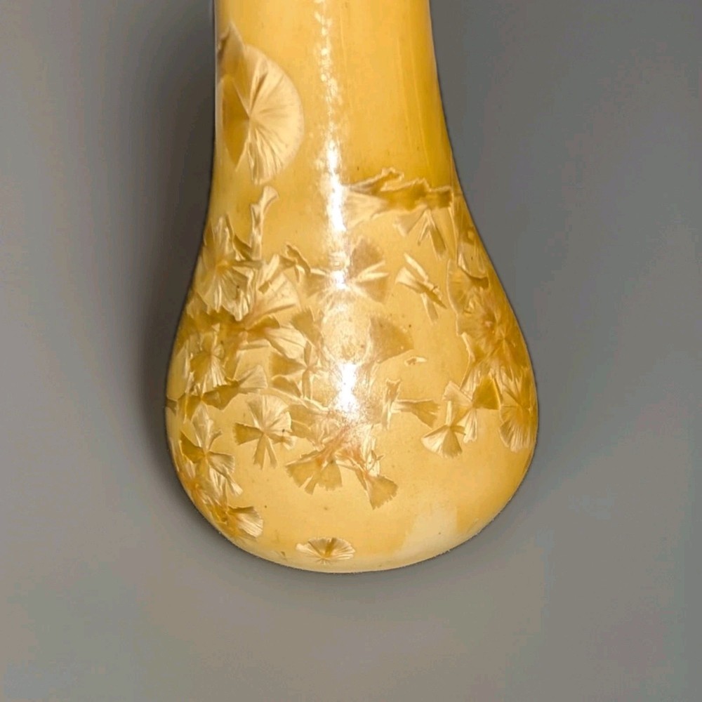 1982 John Dya Crystalline Studio Vase