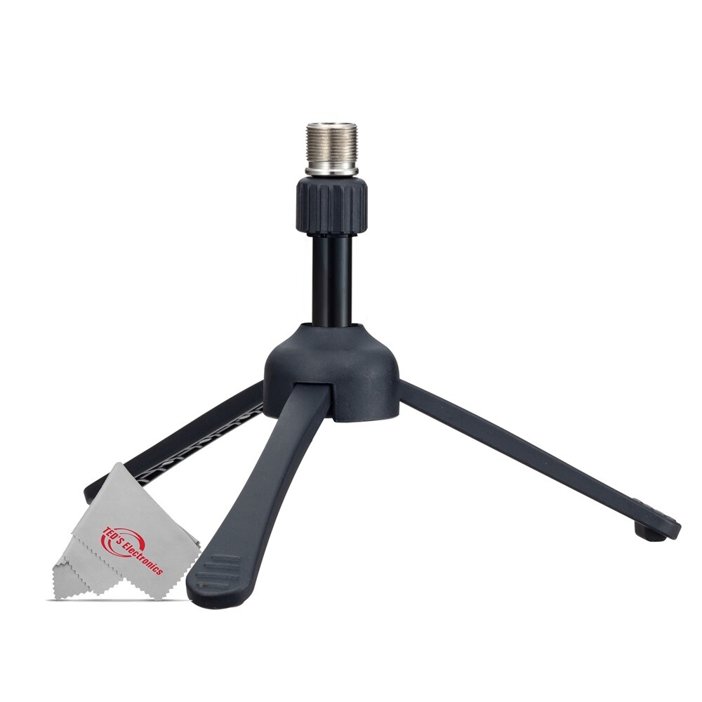 Zoom ZDM-1 Dynamic Microphone Optimized with Tabletop Tripod Microphone Stand