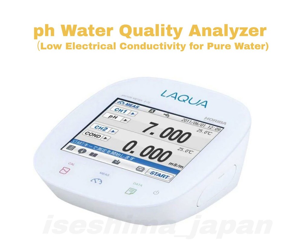 HORIBA pH Water Quality Analyzer electrode Electrical conductivity cell Full set