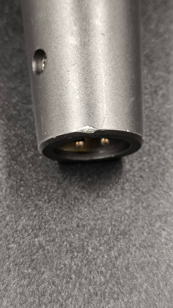 Dynamic DM-2500 Microphone Used Working Grey