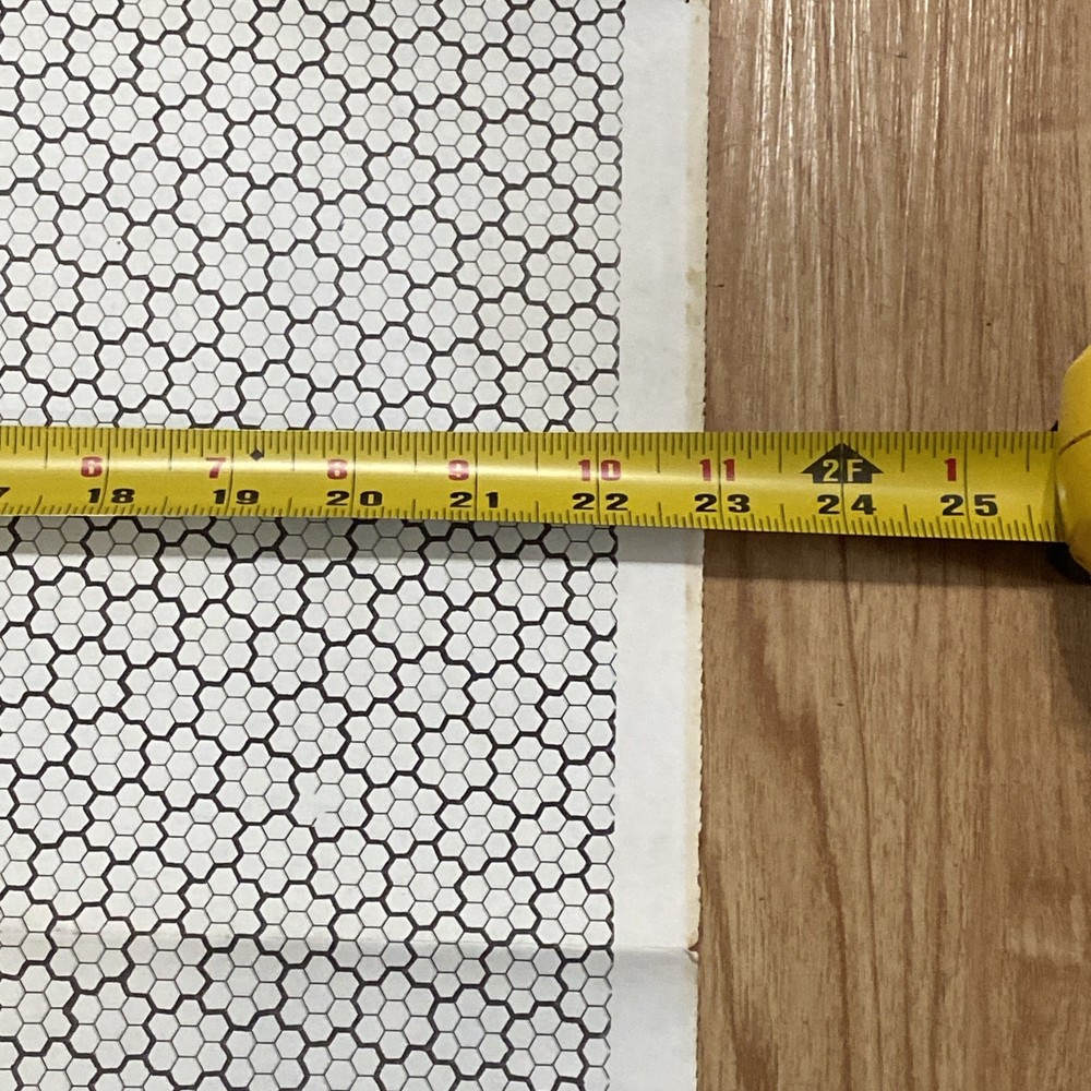 (3) Vtg RPG Gamescience Mega-Hex Sheets 16mm Wargaming D&D 22 x 35 *See Notes*