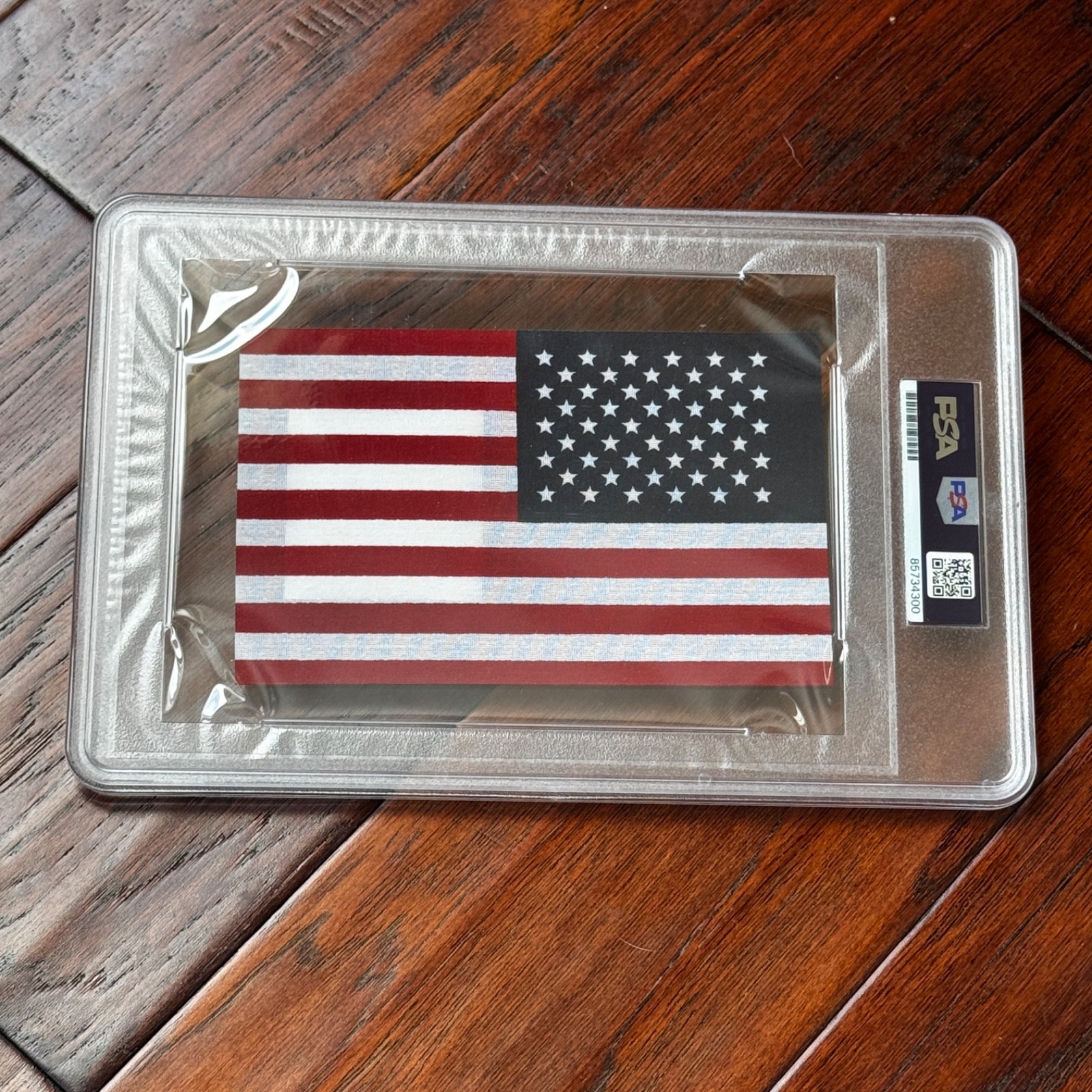 RICHARD NIXON * PSA * Autograph Cut Signature Mini AMERICAN FLAG Signed