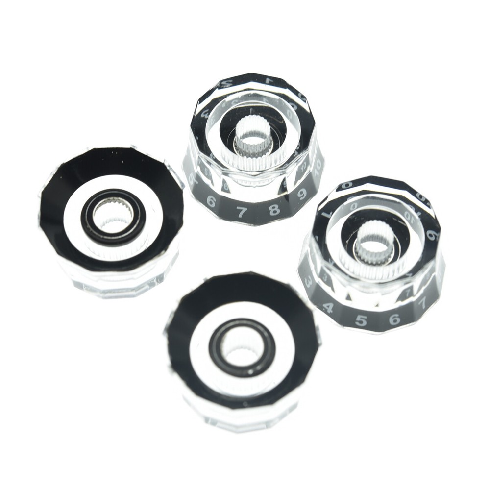 Set of 4 Lampshade Style Guitar Knobs Speed Control Knobs for PRS/LP/SG