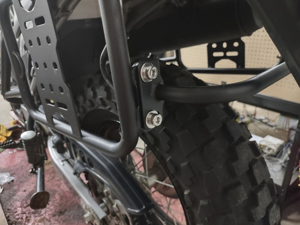 TW200 Side Rack Pannier System
