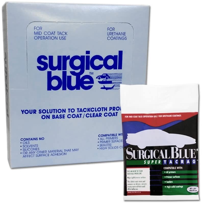 Surgical Blue Super Tack Rag Datco 15801  - 12pcs per box