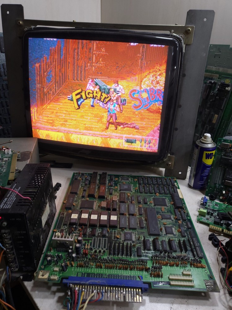 GROWL PCB TAITO WORKING