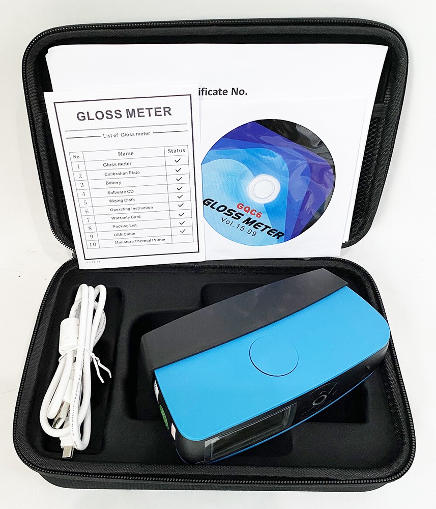 Multi Angle Gloss Meter Triple Angle Gloss Meter 20 60 85 Degree with 0-2000GU