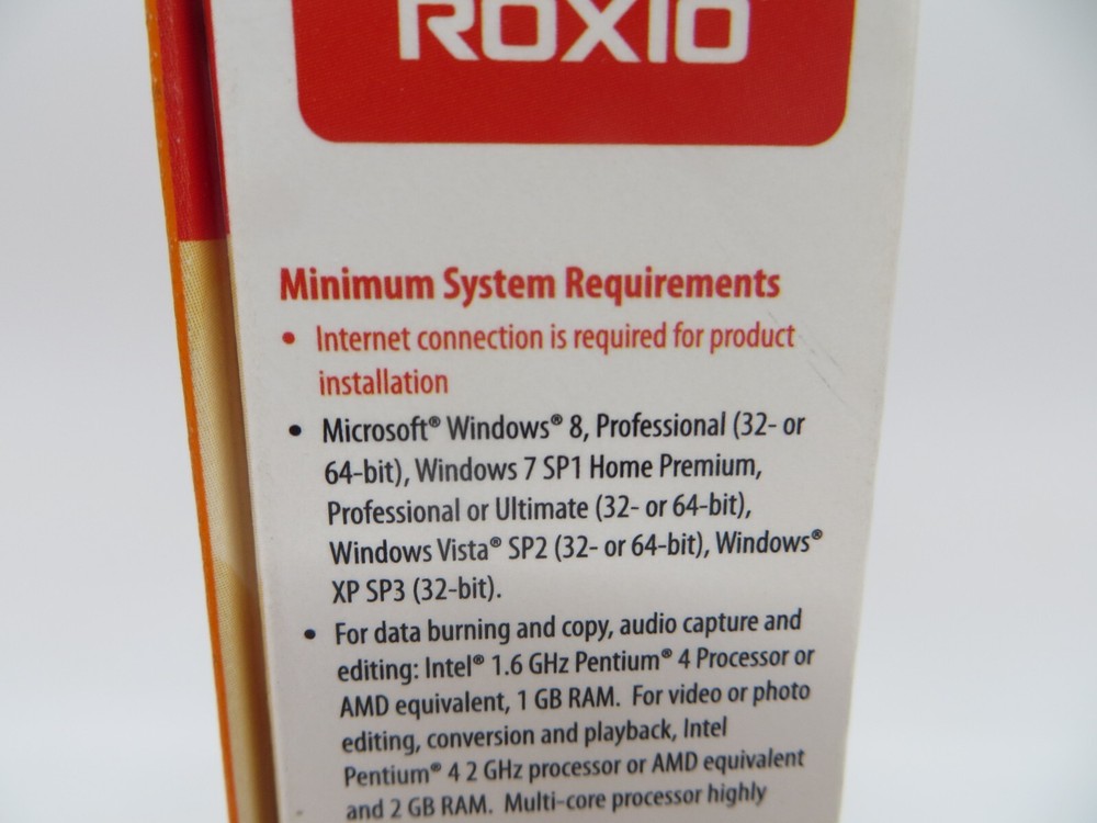 CREATOR NXT (CD-ROM, 2012) Roxio Corel Multi Media Windows 8 Computer Program