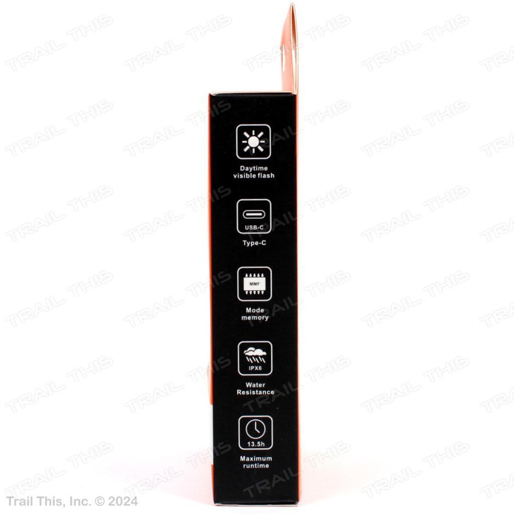 RAVEMEN FR160 Bicycle Headlight Computer USB Rechargeable Garmin-Compatible