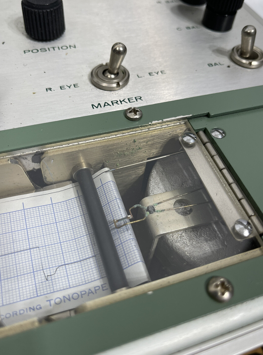 Vintage Biotronics Mackay Marg Electronic Tonometer Model 11 Mid-Century Medical