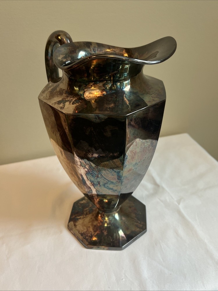 Vintage Superior Silver SP Co. 7009S Pitcher Silverplate