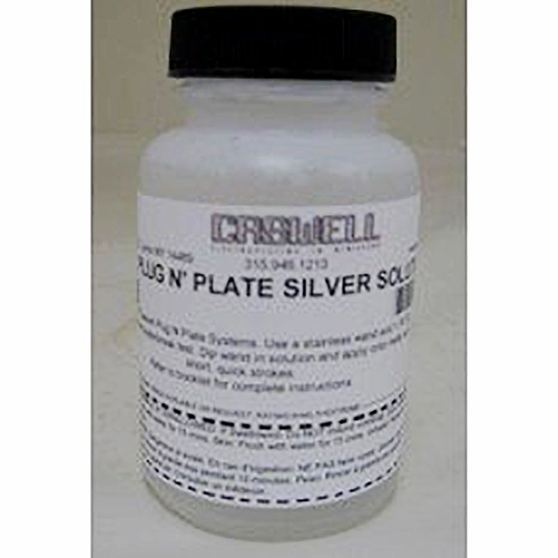 4 oz Plug N Plate  Silver Metal Plating Solution (Refill)