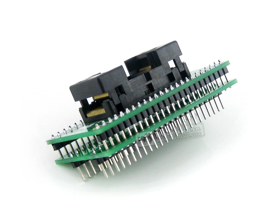 Enplas IC Test Socket Programming Adapter for TSOP48 0.5mm Pitch 18.4mm Width
