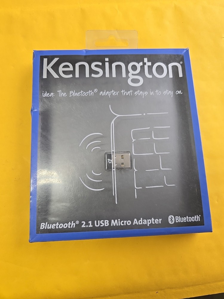 Kensington Bluetooth 2.1 USB Micro Adapter Network adapter EDR Class 2 - NEW