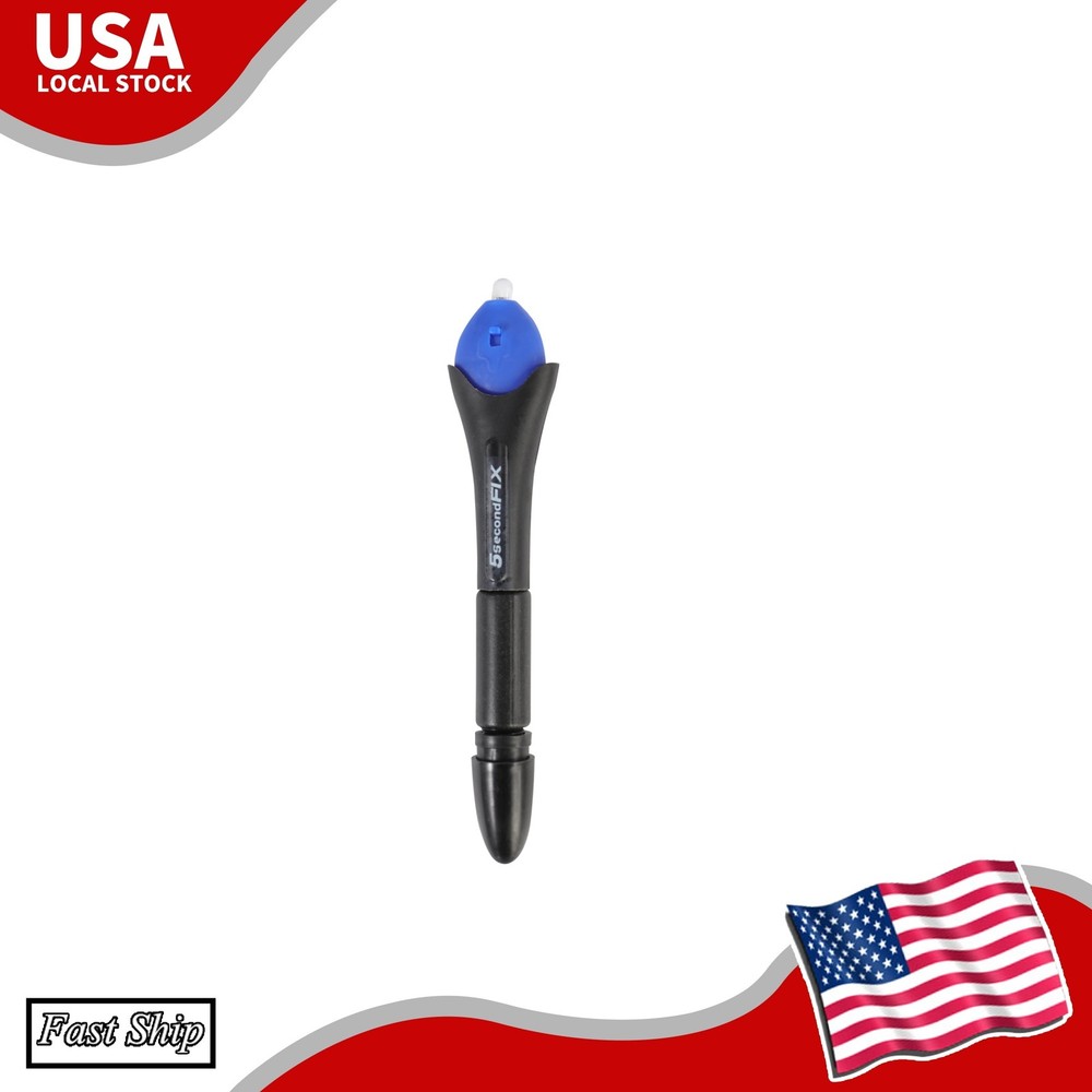 UV Light & 5 Second Quick Dry Glue Quick Plastic Welding Repair Set