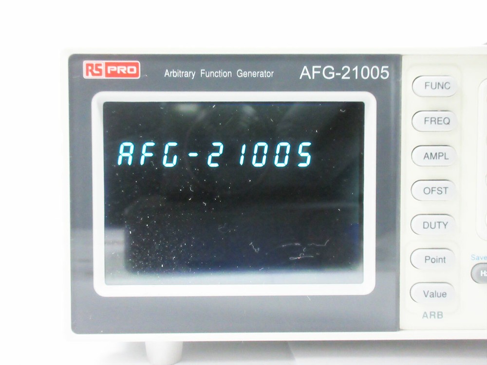 RS PRO AFG-21005 ARBITRARY FUNCTION GENERATOR 5 MHZ AFG21005 123-3529