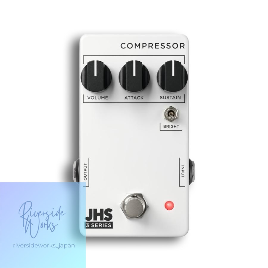 JHS Pedals 3 Series Compressor Guitar Effect Pedal