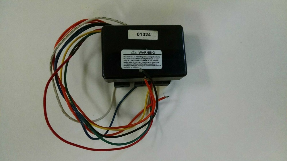 FEDERAL SIGNAL FA4C-RDG Compact Electronic Flasher