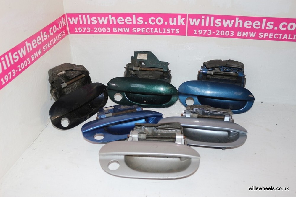 BMW E39 Early Aluminium Drivers Side Right RHS Outer Door Handle