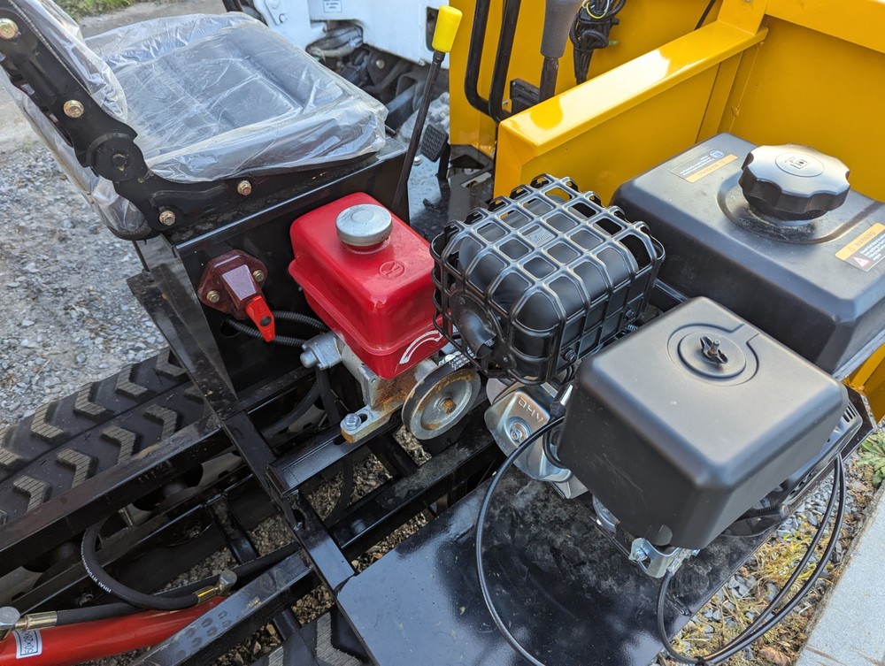 New SDLD25 mini tracked hydraulic dumper 3300# dump
